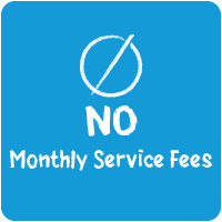 No Monthly Service Fees